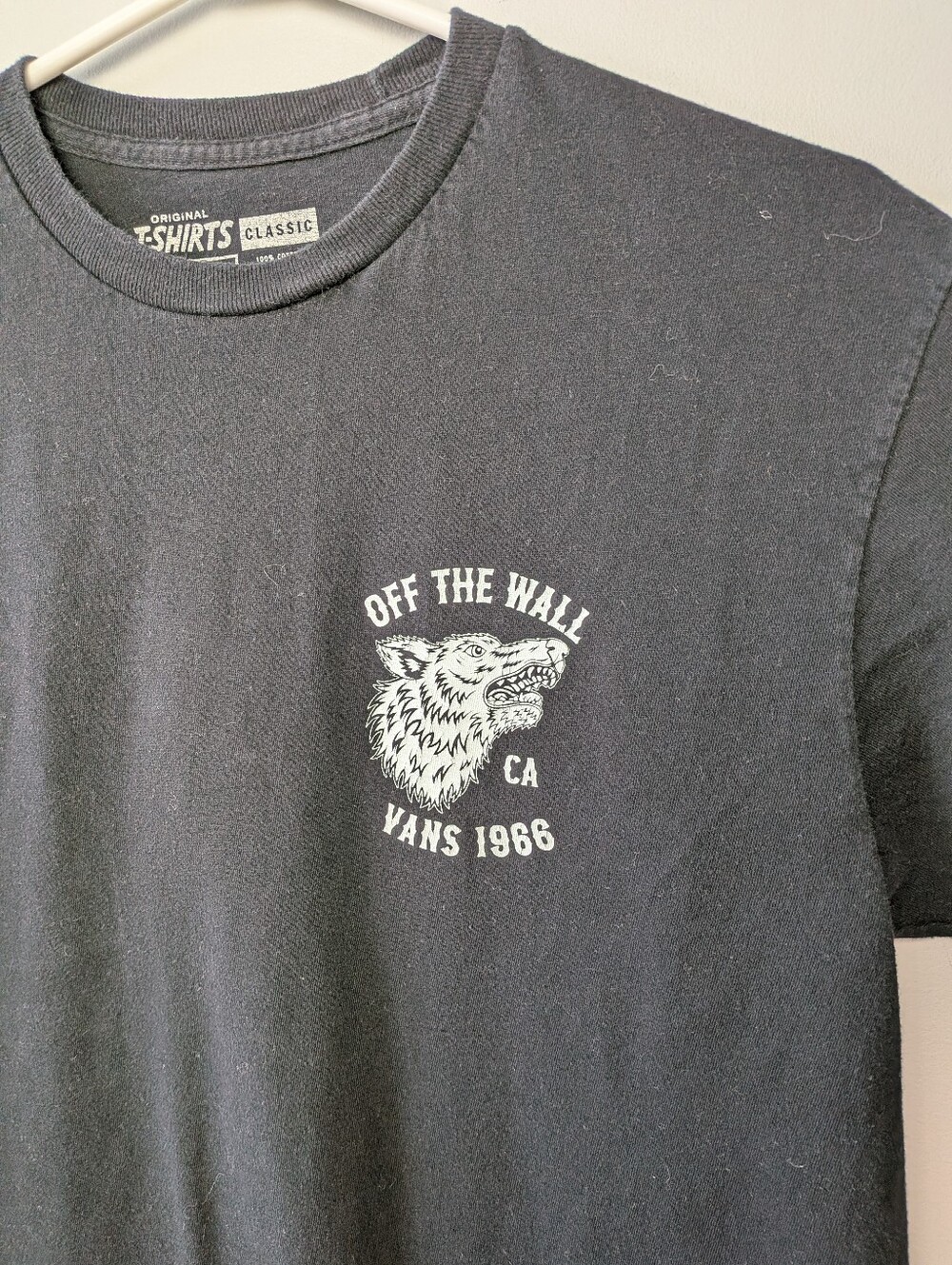VANS Men T-Shirt Size Medium 100% Cotton Made In Mexico Skater Punk Unisex - Picture 2 of 8